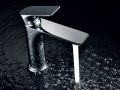 Jednouchwytowa bateria umywalkowa, jednouchwytowa bateria, wysokoÅ›Ä‡ 167 lub 308 mm - PAMPELUNE CHROME