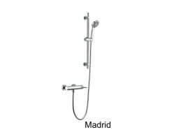 Brusebadstang, blandearm med enkelt greb - MADRID CHROME
