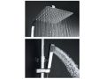 Colonne de douche, melangeur, Style cube - BURGOS CHROME