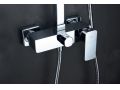 Colonne de douche, melangeur, Style cube - BURGOS CHROME