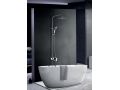 Robinetterie baignoire douche, melangeur, au ligne carr - VITORIA CHROME