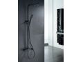 Brusebad, mat sort, mixer, terningstil - JEREZ sort