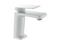 Robinet Lavabo, Blanc matt, melangeur, hauteur 144 et 233 mm - JEREZ Blanc