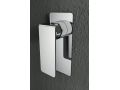 Douche encastrable, mitigeur et pommeau design - BADALONA CHROME