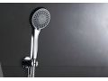 Douche encastrable, mitigeur et pommeau rond 25 cm - LEON CHROME