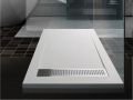 Receveur de douche caniveau, en rsine minrale Solid Surface - KANY 