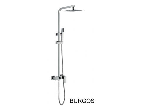 Brusekolonne, mixer, terningstil - BURGOS CHROME