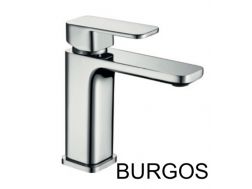 Robinet Lavabo, melangeur, style cube - BURGOS CHROME