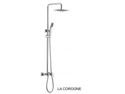 Robinetterie baignoire douche, melangeur - LA COROGNE CHROME