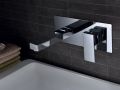 Ukryty kran naÅ›cienny, bateria mieszajÄ…ca, dÅ‚ugoÅ›Ä‡ 175 mm - COMPOSTELLE CHROME