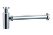 Siphon lavabo en laiton chrome