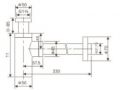 Siphon lavabo laiton - Noir mat