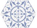 MARRAKECH MOSAIC 15x15 cm - Sześciokątne płytki podłogowe i ścienne, styl orientalny, mauretański