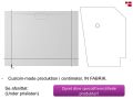 Bruseniche med sideafløb, kanaldesign - VULCANO FRONTAL