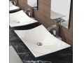 Vasque lavabo 560 x 420 mm, en c�ramique blanc - EUROPA