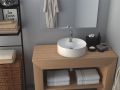 Vasque lavabo � 430 mm, en c�ramique blanc - TERA