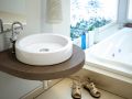 Vasque lavabo � 450 mm, en c�ramique blanc - CIRCUS