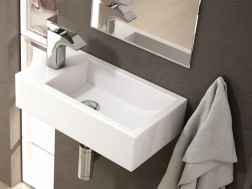 Lave mains, 255 x 455 mm, en céramique, suspendu - PICOLO I.