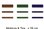 Moldura i Tira 28 cm - pÅ‚ytka Å›cienna w stylu orientalnym.