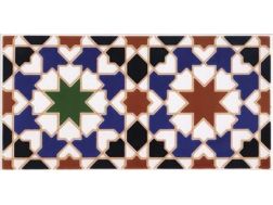 CORDOBA 14x28 cm - carrelage mural, au style Oriental.