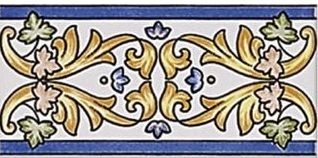 CENEFA L-29-A 10 x 20 cm, carrelage mural, au style Oriental.