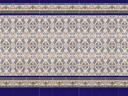 ALTEA 15x20 cm - carrelage mural, au style Oriental.