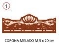 Moldura i Tira M. 20 cm - płytka ścienna w stylu orientalnym.