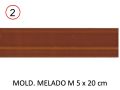 Moldura i Tira M. 20 cm - płytka ścienna w stylu orientalnym.
