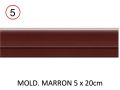 Moldura og Tira M. 20 cm - vÃ¦gflise i orientalsk stil.