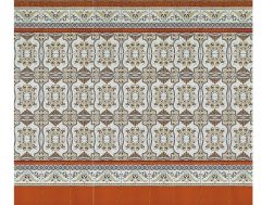 EVORA MARRON 15x20 cm - carrelage mural, au style Oriental.