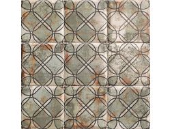 TIN-TILE SHEET 20x20 cm - carrelage mural, au style andalous.