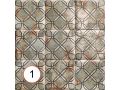 TIN-TILE SHEET 20x20 cm - carrelage mural, au style andalous.