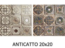 ANTICATTO 20x20 cm - carrelage mural, au style andalous.