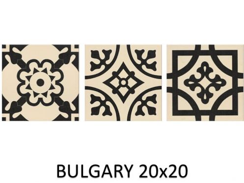 BULGARY 20x20 - Carrelage, aspect carreaux de ciment - MAINZU