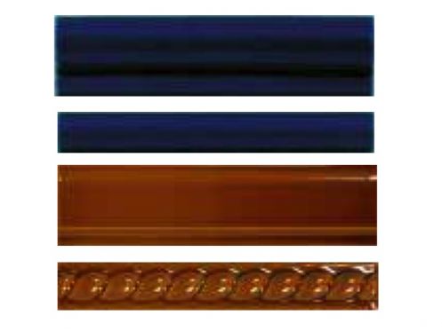 Moldura og Cordon 20 cm - vÃ¦gflise i orientalsk stil.