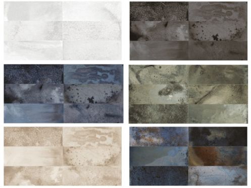 FS RAKU 20x40 cm - carrelage mural, au style andalous.