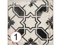 CALETA BLACK 15x15 cm - Carrelage de sol, motifs classiques