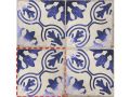 IRUELA BLUE 15x15 cm - Carrelage de sol, motifs classiques