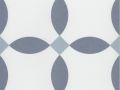 CHERE BLEU 20x20 - PÅ‚ytki podÅ‚ogowe, wyglÄ…d pÅ‚ytek cementowych
