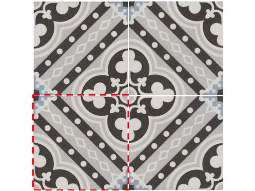 EDITH 20x20 - PÅ‚ytki podÅ‚ogowe, wyglÄ…d pÅ‚ytek cementowych