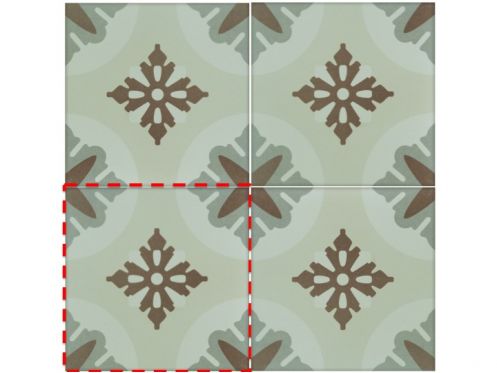 EVORA 20x20 - Gulvfliser, cement flise look