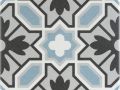 EMILE 20x20 cm - Carrelage de sol, aspect carreaux de ciment