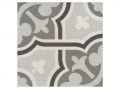 FLOW GRIS 20x20 cm - Carrelage de sol, aspect carreaux de ciment