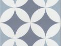 GILLES OCEAN 20x20 cm - Carrelage de sol, aspect carreaux de ciment