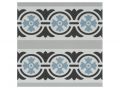 TOUQUET 20x20 cm - Carrelage de sol, aspect carreaux de ciment
