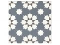 BENOIT BLEU 20x20 cm - Carrelage de sol, aspect carreaux de ciment