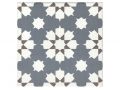 BENOIT BLEU 20x20 cm - Carrelage de sol, aspect carreaux de ciment