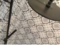 OTTO NOIR 20x20 cm - Carrelage de sol, aspect carreaux de ciment