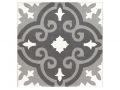 THEO 20x20 cm - Carrelage de sol, aspect carreaux de ciment