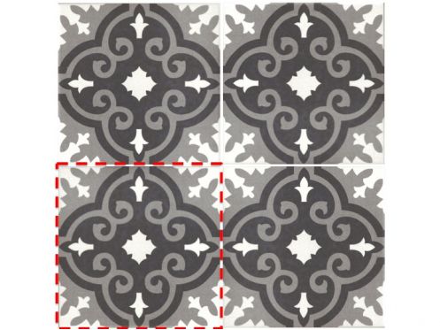 THEO 20x20 - PÅ‚ytki podÅ‚ogowe, wyglÄ…d pÅ‚ytek cementowych